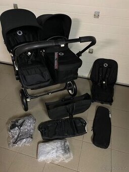 TOP Bugaboo Donkey all black DUO