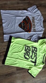 Chlapecká trička velikost 134/140