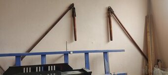 Vidle kovové,dřevěné,cepy