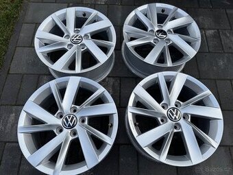 Alu kola 5x112, 6,5Jx16, ET46, perfektní stav.