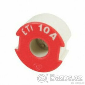 pojistky - spodek - dotek - 10A - nové - 500ks