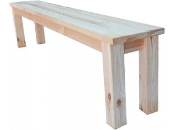 Nová zahradní lavice / zahradní lavička z masivu