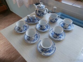 Prodám kávový servis - cibulák