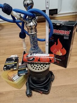 Modrá vodní dýmka 90 cm