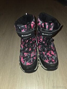 Dívčí zimní boty Alpine pro, vel.34