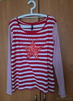 Dámský SVETR s aplikací TAKKO 44/46? N.O.V.Ý.