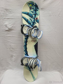 Snowboardový set Factory 125cm s vázáním BD