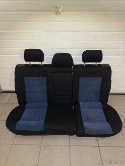 Golf 4 Recaro zadní sedačky - modré