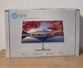​24" Monitor HP M24f – Full HD, IPS, Ultra tenký (zánovní)
