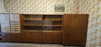 Obývací stěna 60. - 70. léta 20.st.