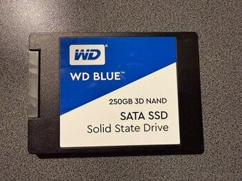 SSD WD Blue 250GB – 93 % zdraví – 3D NAND – SATA III