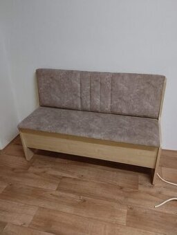 Čalouněná kuchyňská lavice s úložným prostorem