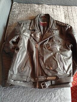 Kožená bunda a kalhoty