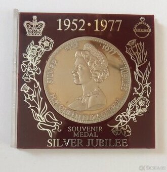 Suvenýrová mince Elizabeth II.