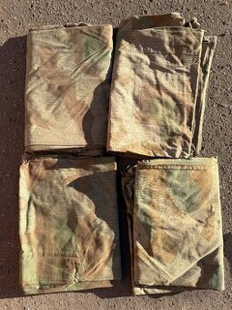 Wehrmacht Zelt Splittertarn, německý vojenský stan