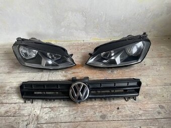 VW Golf 7 2014- predni svetla,maska