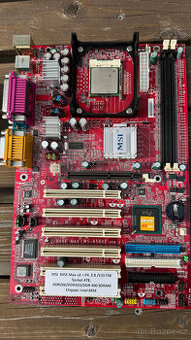 MSI 845E Max v2 + P4 2.8 /533 FSB a chladič