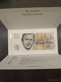3x Bankovky Václav Havel, Antonín Švehla, Svatý Václav - 1