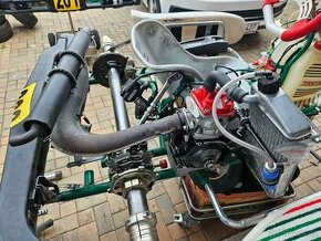 Motor rotax junior -komplet s vyfukem a el.