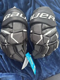 Nové Hokejové Rukavice Bauer Mach Black 14” - 1