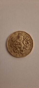 20 koruna + 10 koruna Jáchymovský tolar /1520/ z r 1967.