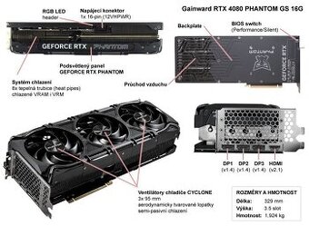 RTX 4080 Gainward RTX Phantom GS