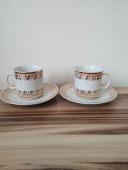 Porcelánové šálky - Loučky Josefina