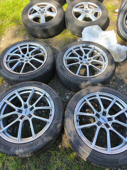 4x alu (5x112) letní pneu 235/45 r18 (7 mm)