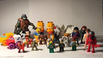 Lego • Nintendo Pokémon • Želvy Ninja • Garfield • Tonka