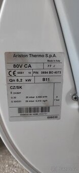 Plynový bojler Ariston Thermo