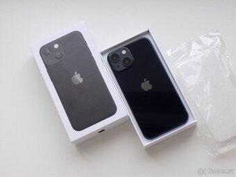 APPLE iPhone 13 mini 256GB Midnight - ZÁRUKA 12 MĚSÍCŮ
