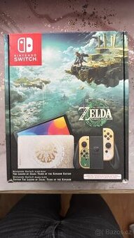Nintendo Switch OLED Zelda edice + 5 her (některé nové)