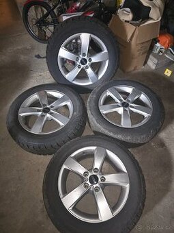 4x Alu kola 205/60/16 i se zimními pneu