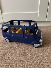 Sylvanian families rodinné modré auto