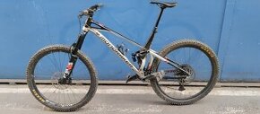 Mondraker Superfoxy R,silver/black/red