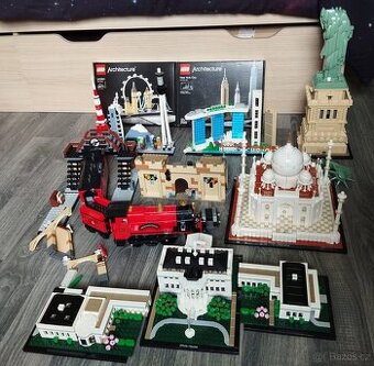 MIX STAVEBNICE LEGO ARCHITECTURE a HARRY POTTER