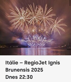 Ignis italie brno listky