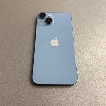iPhone 14 128GB, bez škrábance, pěkný stav, 12 měsíců záruka