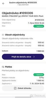 Marek Ztracený (je) ZPÁTKY TOUR 2025: Plzeň