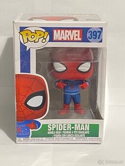 Funko Pop Marvel #397 Spider-Man (Vánoční svetr)