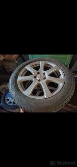 Alu kola 5x112 + zimní pneu
