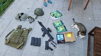 Airsoft zbran a vybaveni