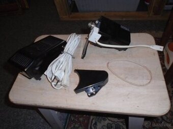 FUNKČNÍ. Motor TUR 2, pedál, kabel k šicímu stroji Veritas