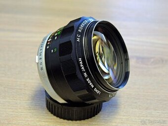 Minolta MC Rokkor 1:1.2 / 58mm - svatý grál bokehu