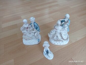 Starožitné porcelánové sošky