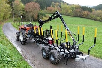 Vahva Jussi 1500-320, vyvážečka, vyvážecí vlek