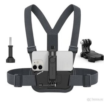 Držák na telefon s hrudním popruhem Sametop