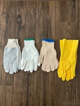 Pracovní rukavice nové více druhů-LEVNĚ