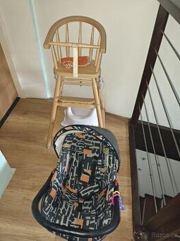 Dětská stolička+vajíčko