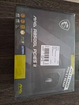 Nový, nerozbalený PC zdroj MAG A850GL PCIE5 II